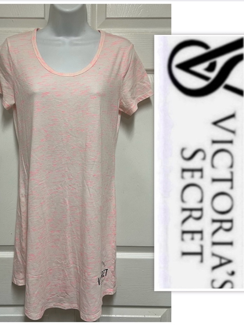 Victoria's Secret Pink Heather Sleep Shirt
